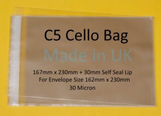 C5 Cello 167 x 230mm