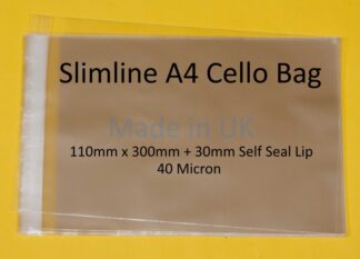 Slimline A4 Cellos - 120 x 300mm