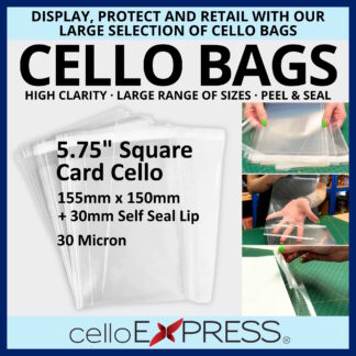 Medium Square 155mm x 150mm Cello