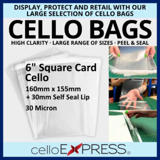 Large Square 160mm x 155mm Cello