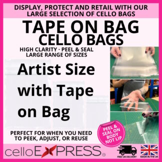 Artist Sizes Tape on Bag Cello