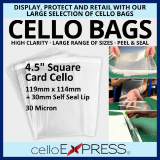 Small Square 119mm x 114mm Cello
