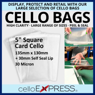 Small Square 135mm x 130mm Cello