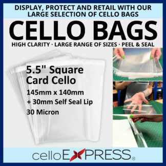 Medium Square 145mm x 140mm Cello