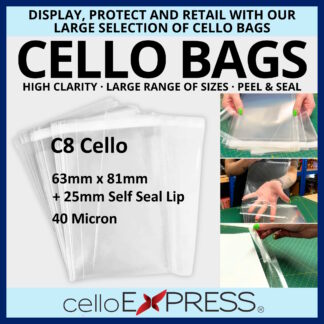 C8 Cello - 63mm x 81mm