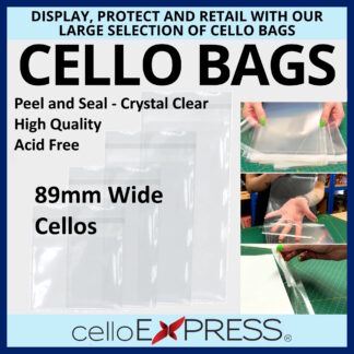 Slim Cello Bags - 89mm Wide